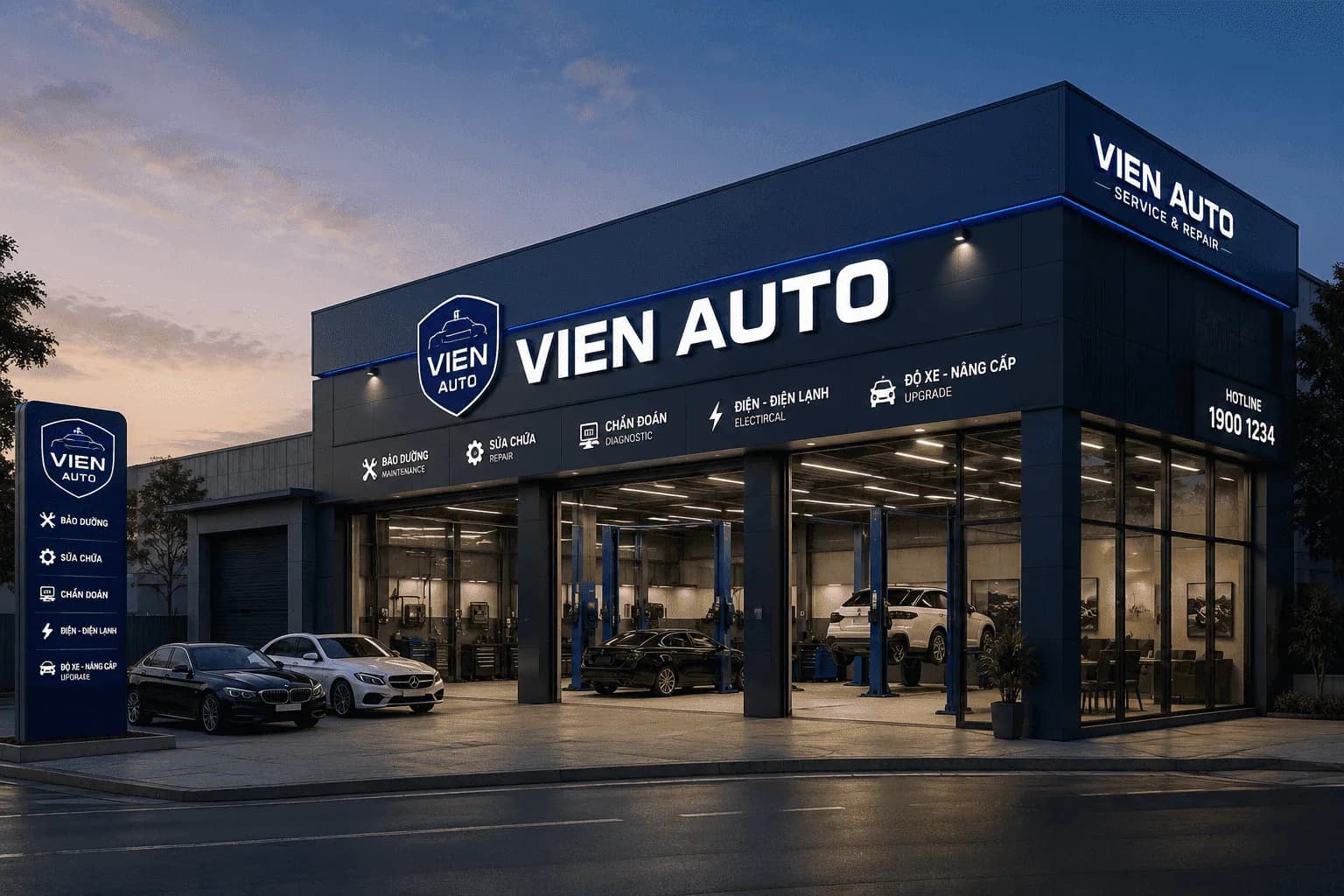 Xưởng dịch vụ VIEN AUTO